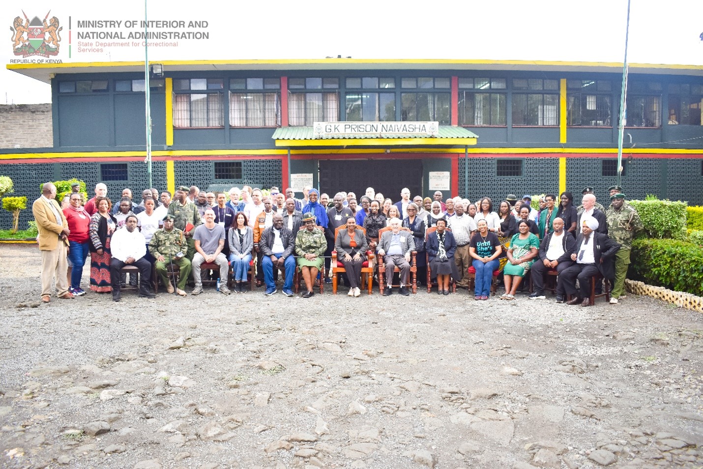 Correctional PS Visit to Naivasha Maximum Security Prison, Hosts Cure