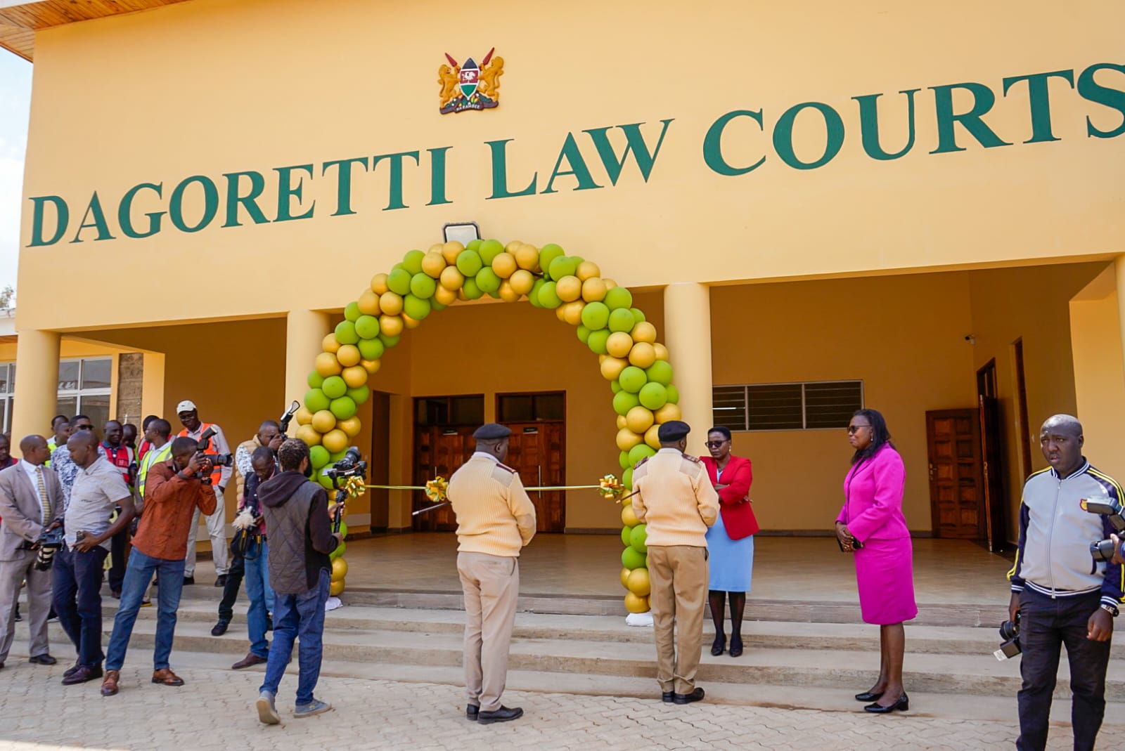 PS BEACCO LAUDS JUDICIARY FOR ENHANCING JUSTICE AS DAGORETTI LAW COURTS IS LAUNCHED 