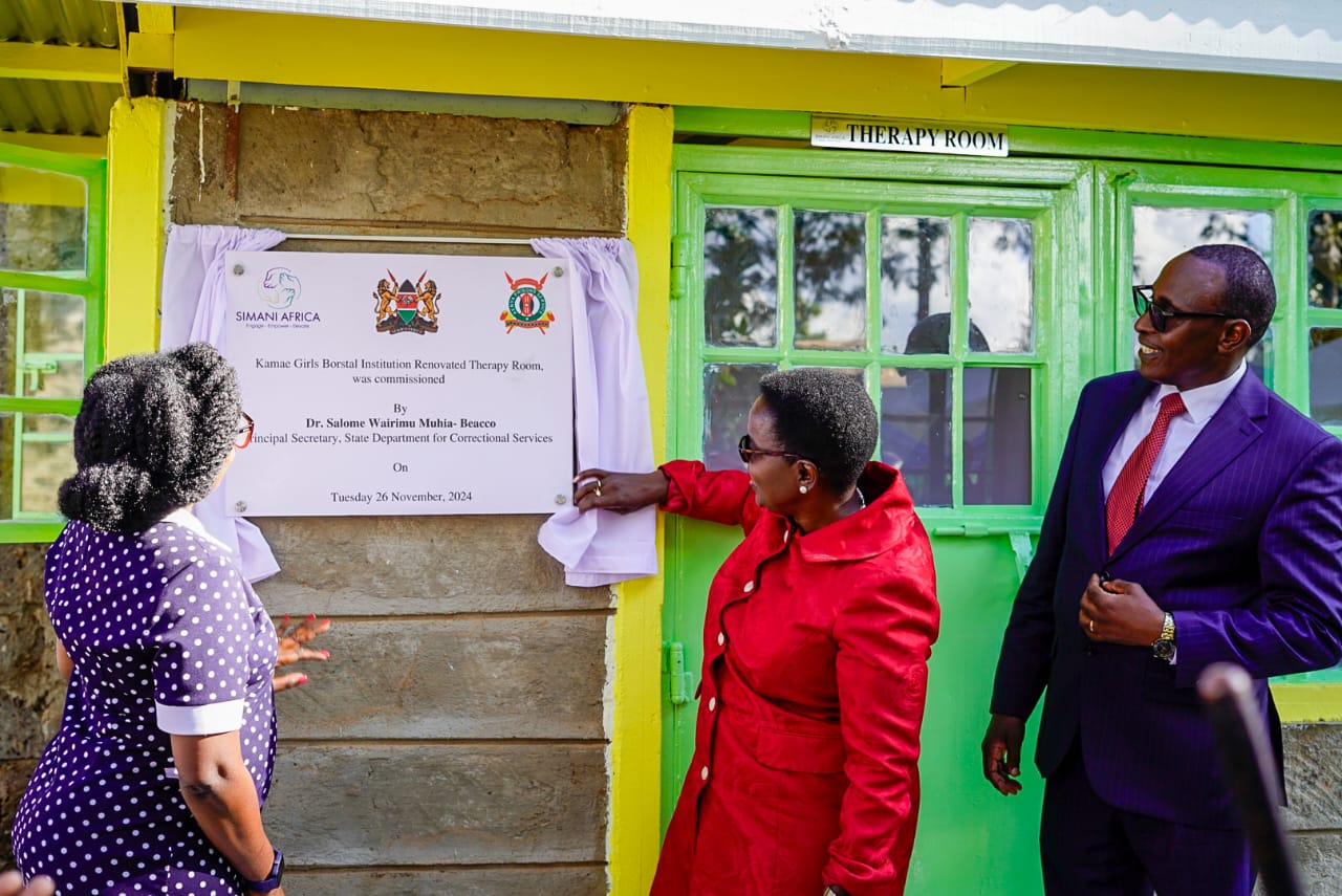 CORRECTIONAL SERVICES PS OPENS COUNSELLING UNIT AT KAMAE GIRLS BORSTAL 