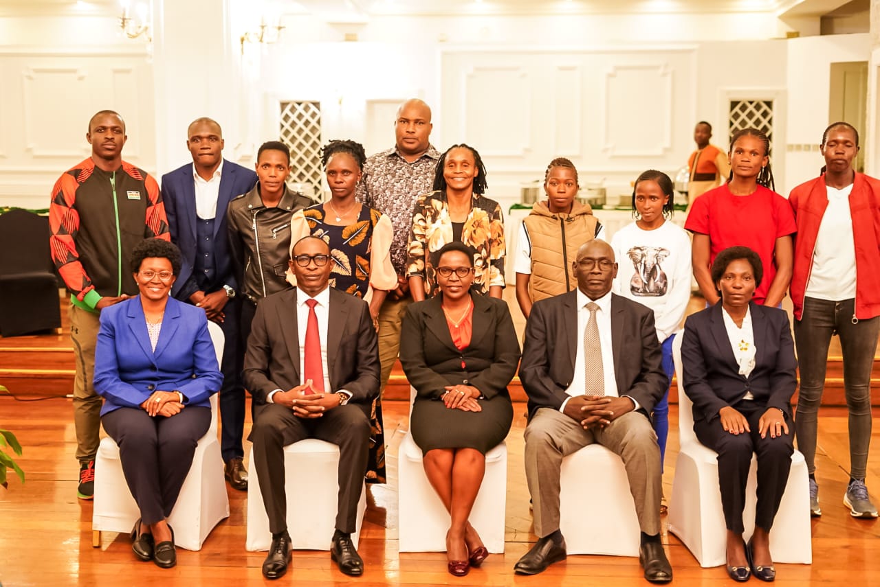 KENYA PRISONS SERVICE ATHLETES FETED 