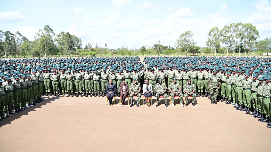 CORRECTIONAL SERVICES PS TOURS PRISON STAFF TRAINING COLLEGE, MEETS TRAINEES  