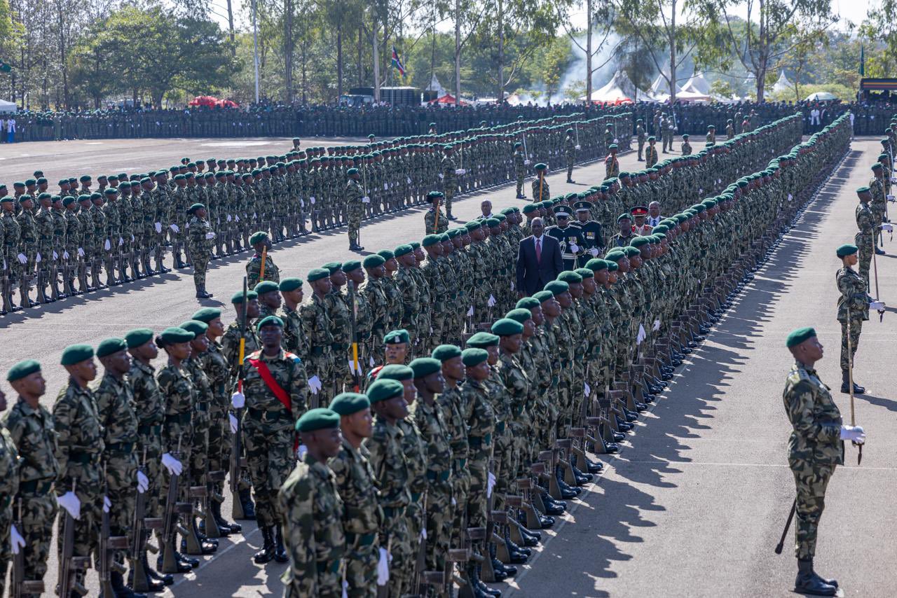 PRESIDENT RUTO PRESIDES OVER PRISONS RECRUITS PASS-OUT PARADE IN RUIRU
