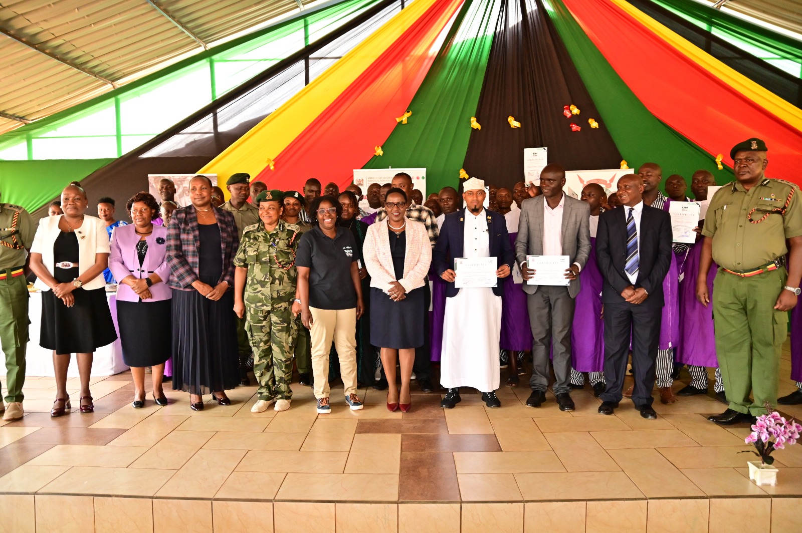 NINETY INMATES GRADUATE AS EFFORTS TO ADDRESS BANE OF SEXUAL OFFENCES INTENSIFY 