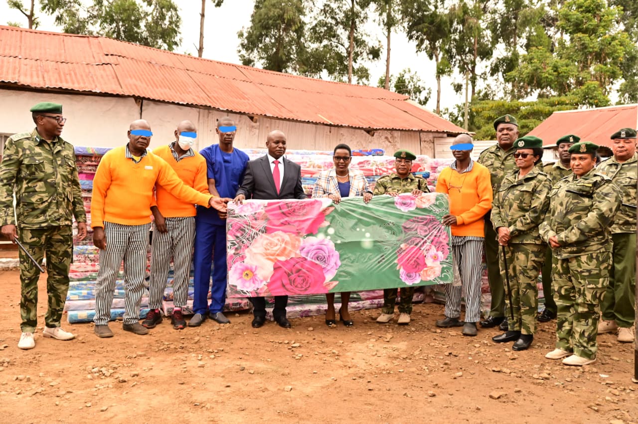 SHOT IN THE ARM FOR CORRECTIONAL REFORMS AS DP KITHURE KINDIKI DONATES MATTRESSES