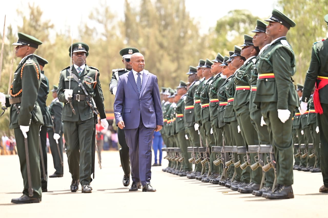 DP KITHURE KINDIKI PRESIDES OVER PASSING OUT PARADE OF 36 KENYA PRISONS CADETS 