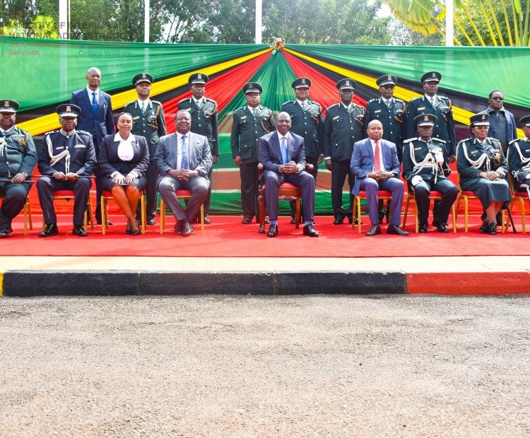 H.E The President Presides Over The 26th Prisons Cadet Pass Out Parade Ceremony