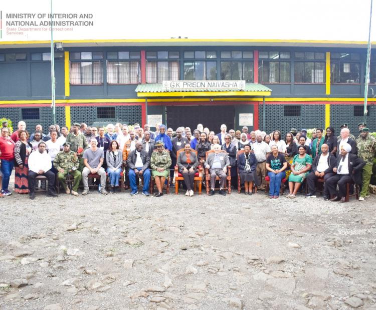 Correctional PS Visit to Naivasha Maximum Security Prison, Hosts Cure