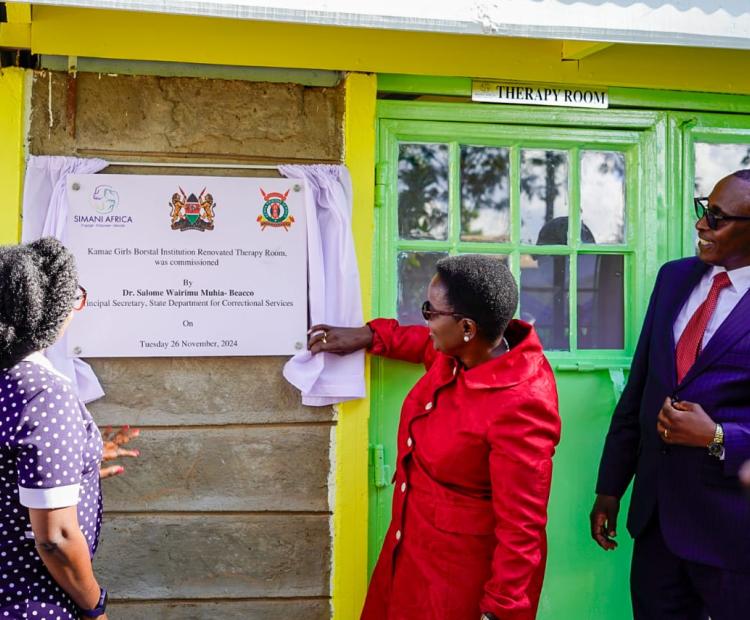 CORRECTIONAL SERVICES PS OPENS COUNSELLING UNIT AT KAMAE GIRLS BORSTAL 