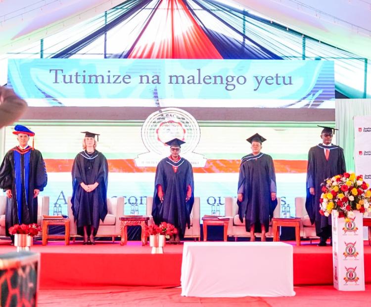 Twenty-nine graduands including eleven serving inmates were Tuesday conferred with degrees in law from the University of London 