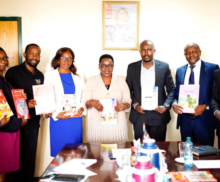 At least one thousand books, comprising of revision and course books, were donated