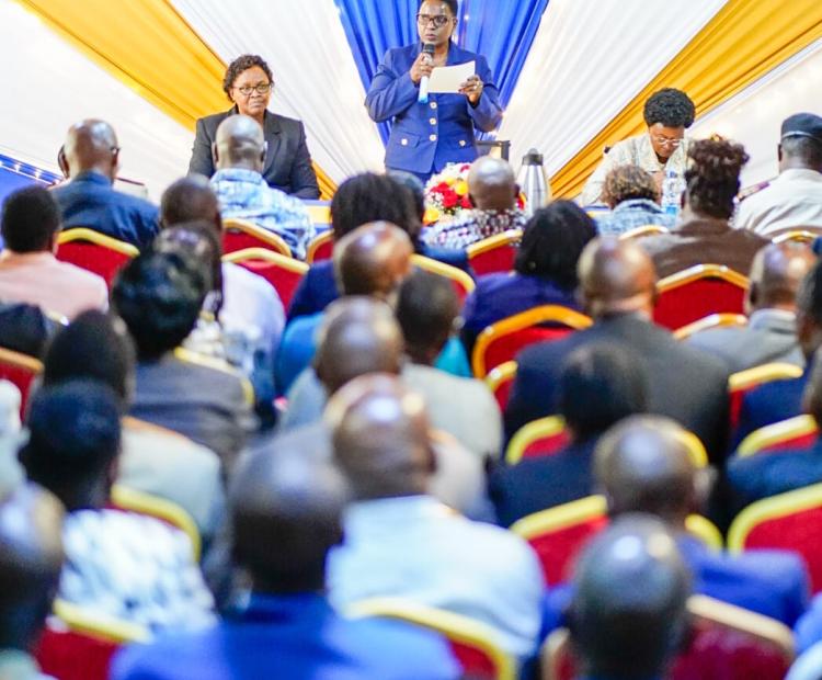 CORRECTIONAL SERVICES PS CALLS FOR INTEGRITY AS SHE OPENS INDUCTION WORKSHOP FOR PACS MIDDLE LEVEL MANAGERS 