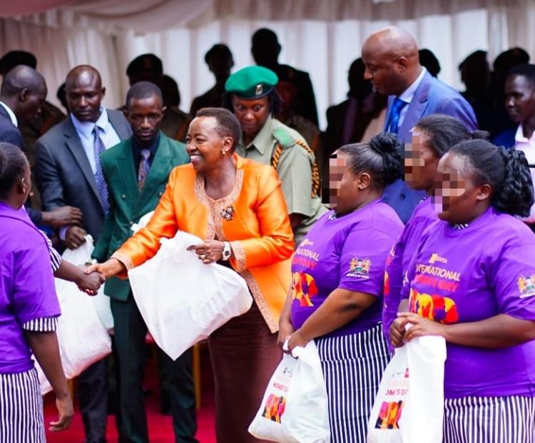 FIRST LADY COMMEMORATES INTERNATIONAL WOMEN WEEK AT MURANG'A WOMEN'S PRISON