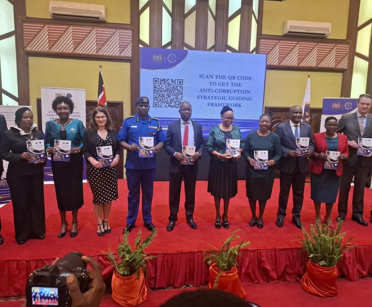 ANTI-CORRUPTION STRATEGIC GUIDING FRAMEWORK FOR KENYA’S JUSTICE SECTOR LAUNCHED 