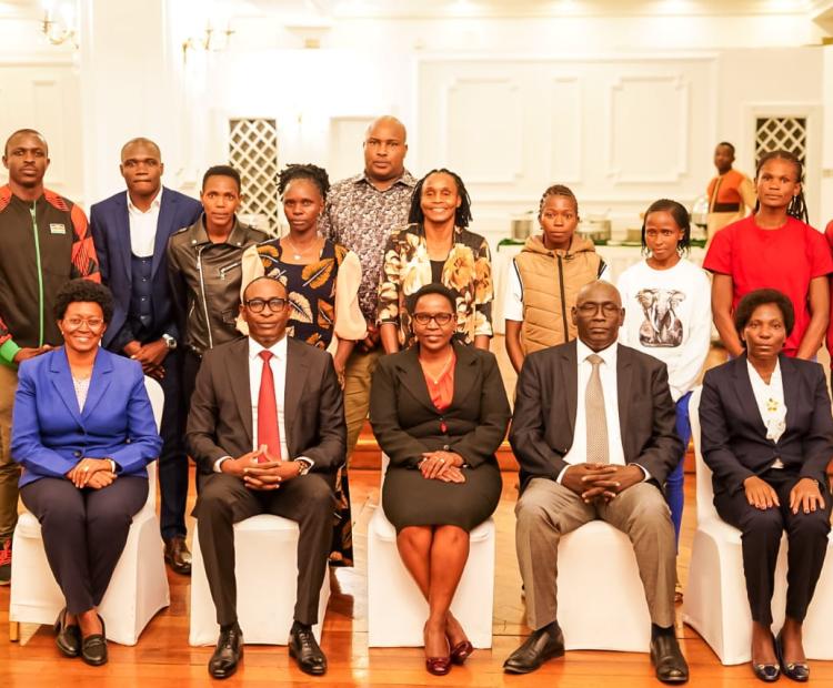 KENYA PRISONS SERVICE ATHLETES FETED 