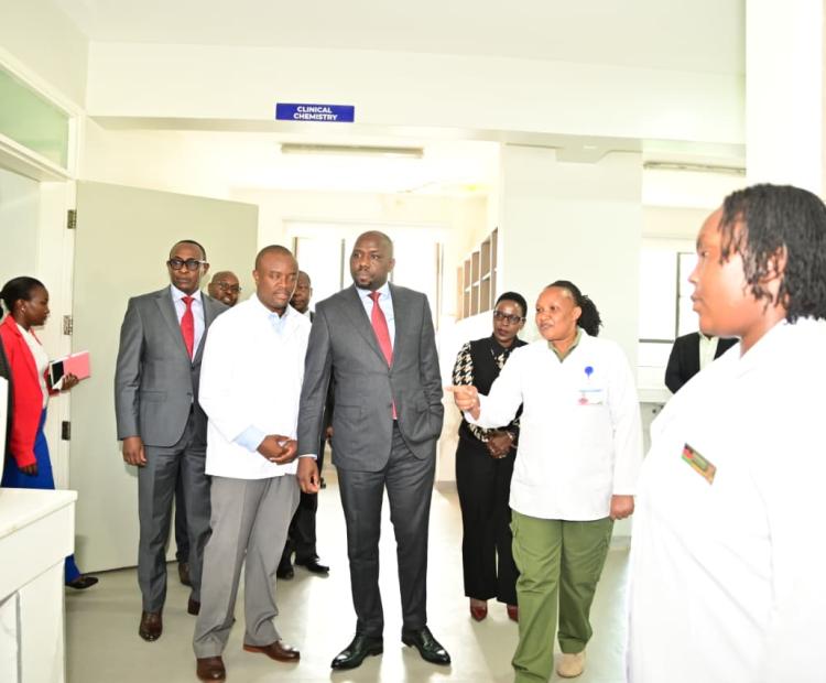 MURKOMEN INSPECTS WANINI KIRERI MAGEREZA HOSPITAL AHEAD OF COMMISSIONING