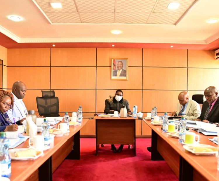 CORRECTIONAL SERVICES PS HOLDS MEETING WITH INTERMINISTERIAL COMMITTEE ON LAND 