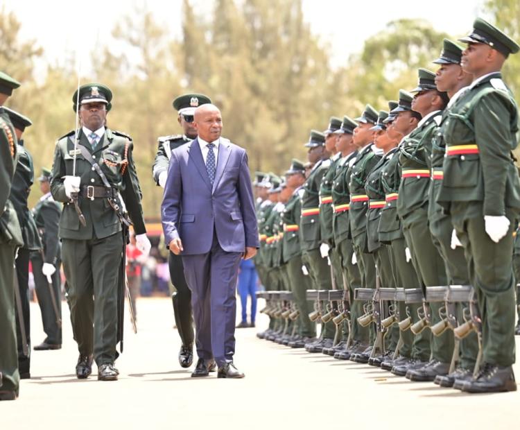 DP KITHURE KINDIKI PRESIDES OVER PASSING OUT PARADE OF 36 KENYA PRISONS CADETS 
