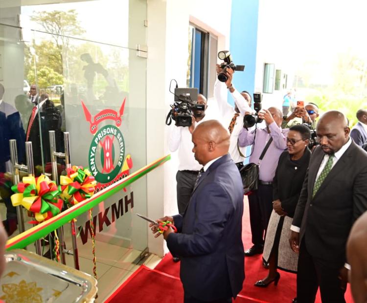 BOOST FOR HEALTHCARE SERVICES AS WANINI KIRERI MAGEREZA LEVEL IV HOSPITAL IS COMMISSIONED 
